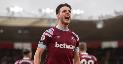 Declan Rice crowned West Ham Fans' Footballer of the Year as Newcastle star claims main prize