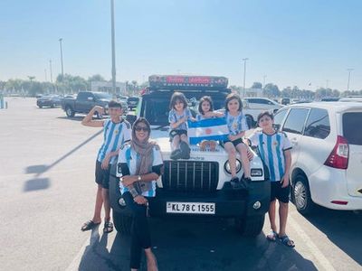 Meet the woman who drove 30,000km to watch Messi win the World Cup