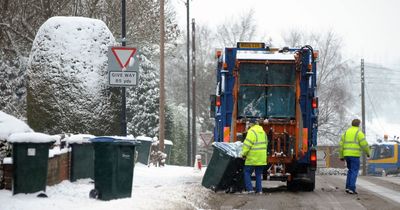 Fuming residents told rubbish will not be collected if their bins are frozen shut