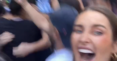 Roz Purcell takes in World Cup final in Argentina as she celebrates win with locals