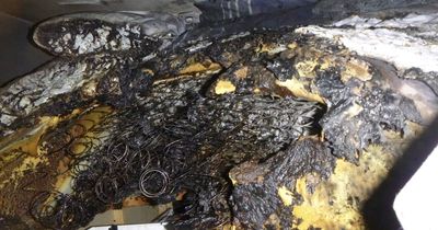 Whitley Bay home devastated by fire as warning issued about charging phones in bed