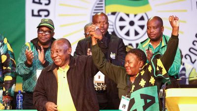 South Africa's scandal-hit Ramaphosa re-elected as ANC leader
