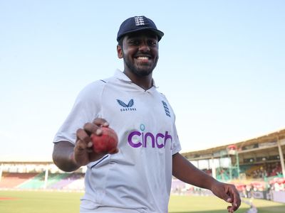 Rehan Ahmed makes history with five-wicket haul as England chase 3-0 series win