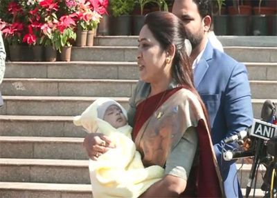 "I am Mother And People's Representative": NCP Leader Attends Winter Session With Newborn Baby