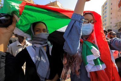 Sudan protesters face tear gas, stun grenades on uprising anniversary