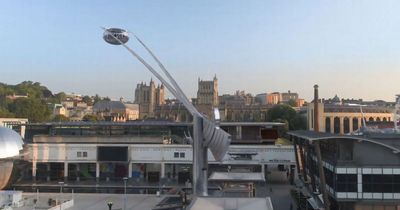 Plan for world-first 'Arc' soaring over Bristol city centre is dropped by We The Curious