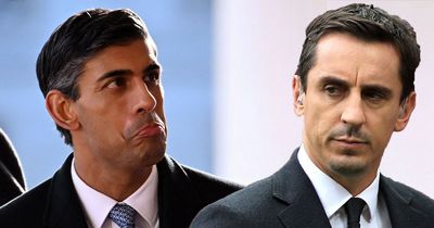 Prime Minister Rishi Sunak hits back at Gary Neville after government rant on ITV