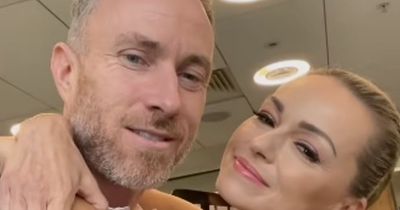 Ola Jordan shows off weight loss in slinky dress after hubby James slammed for crane jibe