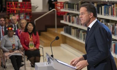 Dutch PM apologises for Netherlands’ role in slave trade