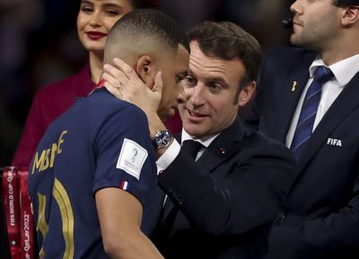 Macron wanted to be the French team's comforter-in-chief after World Cup heartbreak—it did not go well