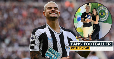 Bruno Guimaraes' personalised flag sums up Newcastle United status after convincing award win