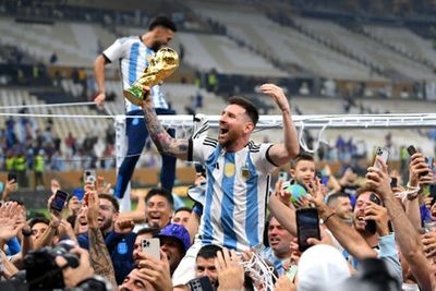 Lionel Messi wins Sports Personality of the Year award after lifting World Cup with Argentina