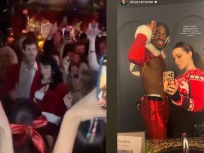 Billie Eilish celebrates birthday in a Mrs Claus outfit at star-studded party