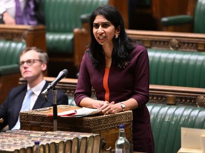 Suella Braverman insists Rwanda deportation policy is ‘humane’ but is unable to give start date