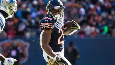 Bears RB Khalil Herbert expected to return from hip injury vs. Bills