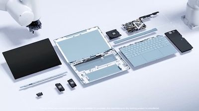 Dell’s nearly screw-less laptop snaps together in less than a minute