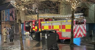 Car catches fire on sixth floor of Glasgow city centre car park as fire crews rush to scene