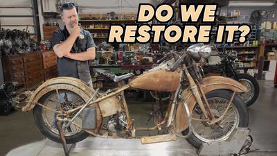 Wheels Through Time Shows When And When Not To Restore A Harley