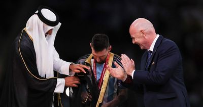 Qatar World Cup official explains why Lionel Messi wore robe to lift World Cup trophy