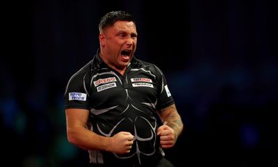 Gerwyn Price fights back to beat Luke Woodhouse as Steve Beaton crashes out