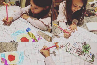 Eight-year-old proud of turning children’s drawings into toys with her mother