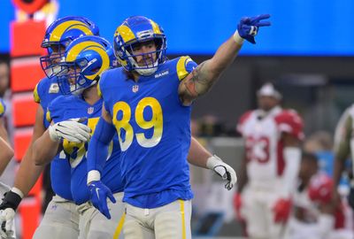 Watch: Tyler Higbee ends TD drought with his first score of the season