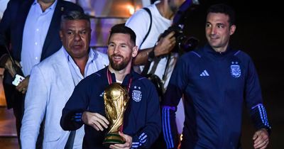 Lionel Messi and Argentina return home to heroes welcome as thousands of fans line streets