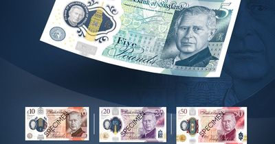 First pictures of King Charles III banknotes - and when they will be released