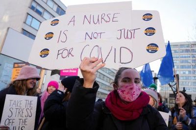 Don’t do anything risky, warns minister, as strikes hit NHS