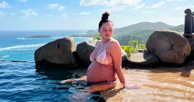Chrissy Teigen feels she's been 'pregnant forever' as she displays growing baby bump
