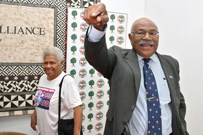 Tears of joy as opposition reach deal to unseat veteran Fiji PM