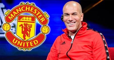 Zinedine Zidane changes stance on management return after contact from Man Utd