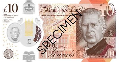 King Charles III banknotes revealed by Bank of England - and when you can get one