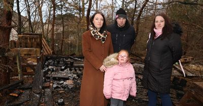 Arsonists destroy Santa's grotto for a second time at Lanarkshire ASN school following community effort
