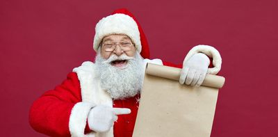 Merry or scary? Santa's 'Ho ho ho' mirrors our own ambiguous relationship to laughter