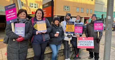 Bristol nurses on strike say 'we don't want to but we have to' as RCN action continues