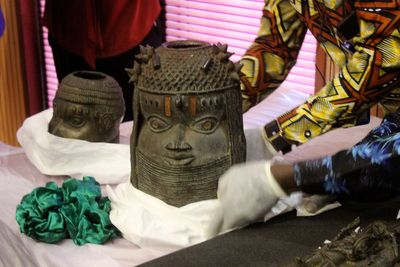 Germany returns Nigerian bronzes, notes its 'dark past'