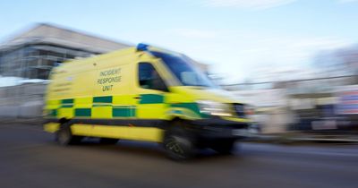 Warning not to drink alcohol, play contact sport or make unnecessary car journeys during ambulance strike