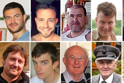 Who were the 11 victims of the Shoreham Airshow disaster?