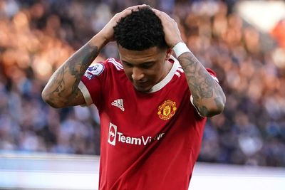 Jadon Sancho remains absent from Manchester United squad ahead of Carabao Cup return