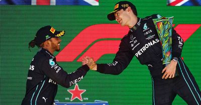 George Russell explains what Lewis Hamilton did which "impressed" him at Mercedes