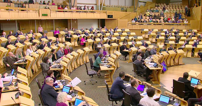 Gender recognition debate suspended after protest in Scottish Parliament