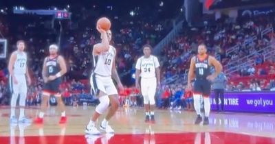 NBA star Jeremy Sochan compared to Dennis Rodman after hilarious free-throw clip emerges