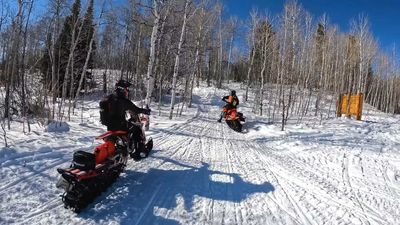 Watch A Pair Of Pro Hard Enduro Riders Try Snowbikes For The First Time