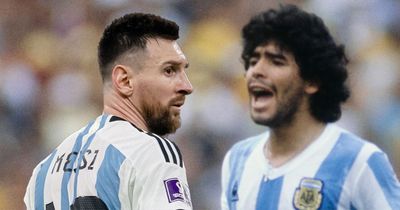 Lionel Messi sends emotional message thanking Diego Maradona and fans after World Cup win