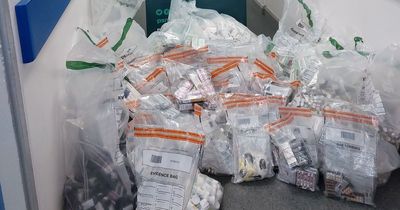 Drugs and prescribed medications worth £225k found in Antrim