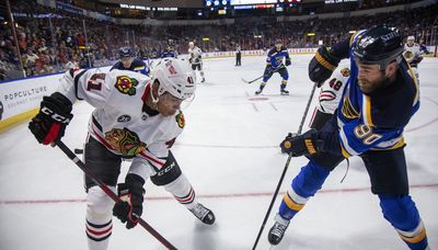 Blackhawks’ Isaak Phillips brings increased confidence, grit into juicy NHL opportunity