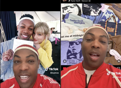 Taylor Swift’s friend Todrick Hall reveals the gift she sent to a fan with cancer