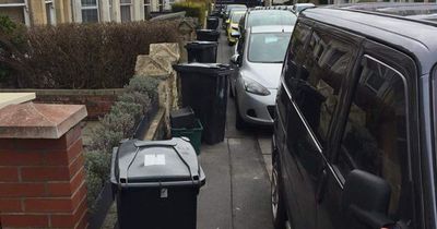 ​Bristol rubbish left uncollected as problem parking blocks bin lorries from entering streets