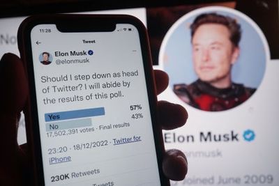 Elon Musk says he will step down as Twitter chief once he finds a successor